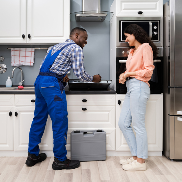 can you provide an estimate for cooktop repair before beginning any work in Charlton